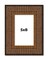 Photo Size Museum Black Picture Frame - UV Acrylic, Foam Board Backing, Hanging Hardware